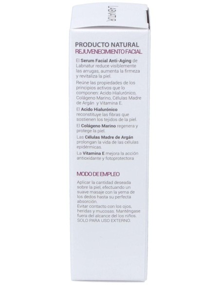 Serum Facial Acido Hialuronico 30Ml. Labnatur de Labnatur Bio