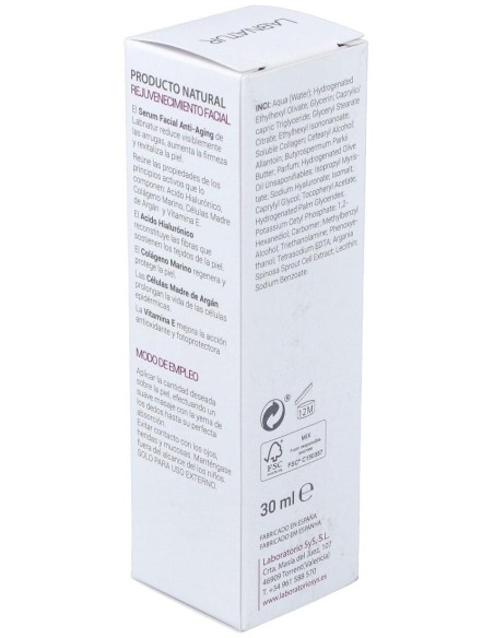 Serum Facial Acido Hialuronico 30Ml. Labnatur de Labnatur Bio