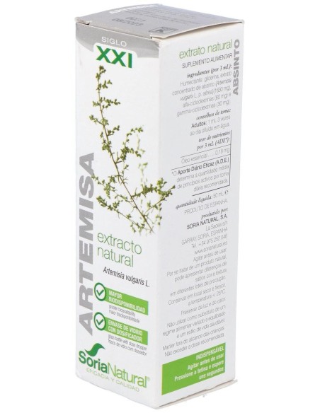Ext. Artemisa Xxi 50Ml. S/Al de Soria Natural