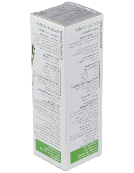 Ext. Cola De Caballo Xxi 50Ml. S/Al de Soria Natural