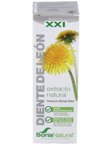 Ext. Diente De Leon Xxi 50Ml. S/Al de Soria Natural