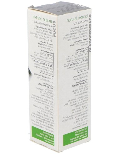 Ext. Fucus Xxi 50Ml. S/Al de Soria Natural