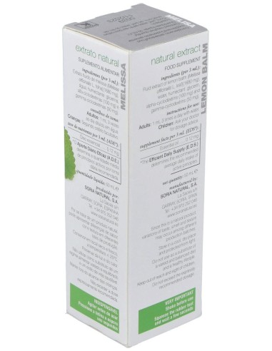 Ext. Melisa Xxi 50Ml. S/Al de Soria Natural