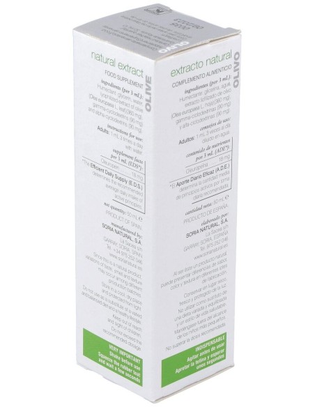 Ext. Olivo Xxi 50Ml. S/Al de Soria Natural