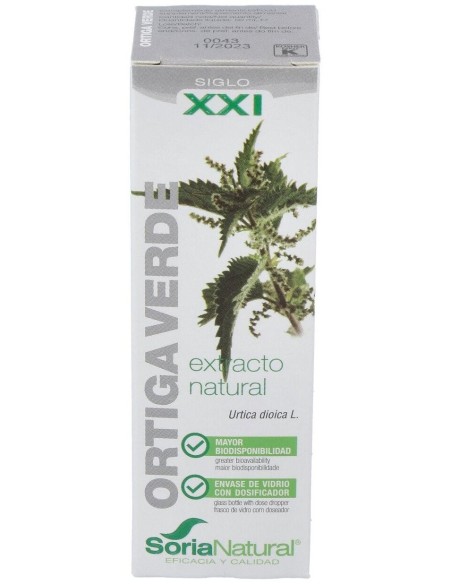 Ext. Ortiga Verde Xxi 50Ml. S/Al de Soria Natural