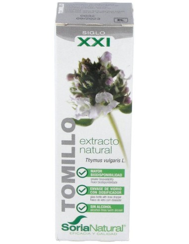 Ext. Tomillo Xxi  50Ml. S/Al de Soria Natural