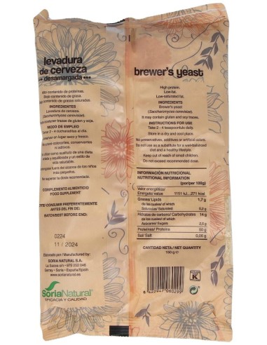 Levadura De Cerveza de Alecosor Soria Natural