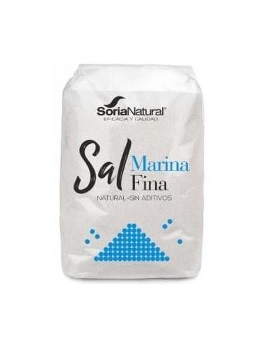 Sal Marina Fina 1Kg. de Soria Natural
