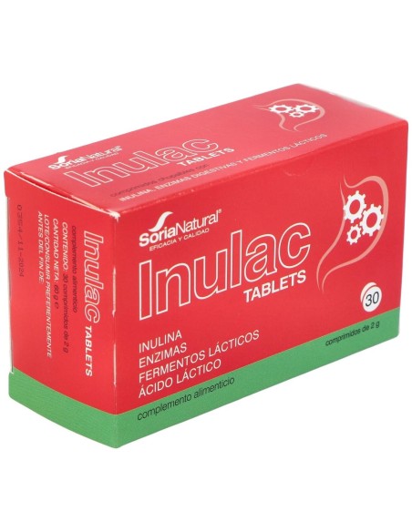 Inulac Tabletas 30Comp. de Soria Natural