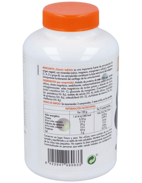 Mincartil Clasic 180Comp. de Soria Natural