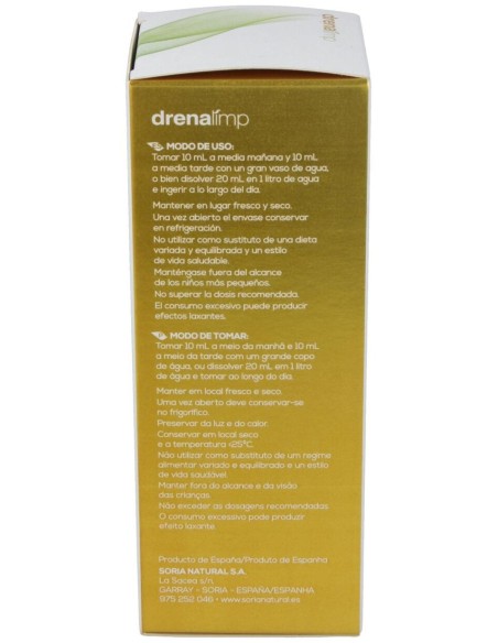 Drenalimp 250Ml. de Soria Natural