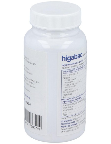 Perlas Higado De Bacalao de Alecosor Soria Natural