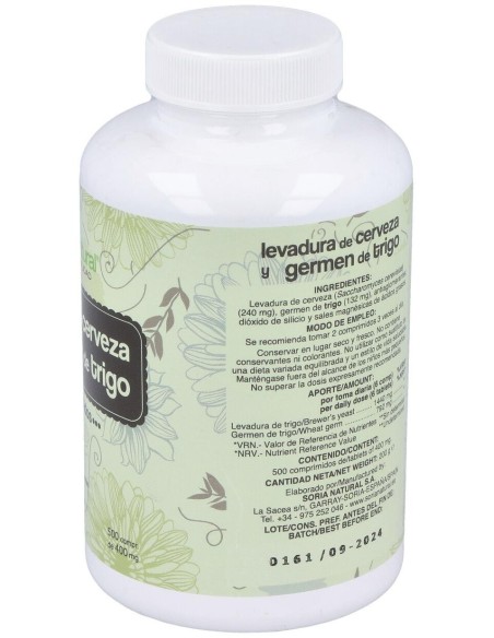Germen Trigo-Levadura Cerveza Comprimido de Alecosor Soria Natural