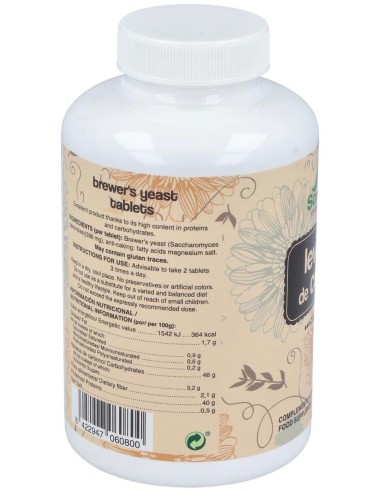 Levadura De Cerveza 500Comp. de Soria Natural