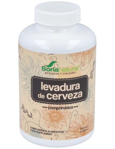 Levadura De Cerveza 500Comp. de Soria Natural