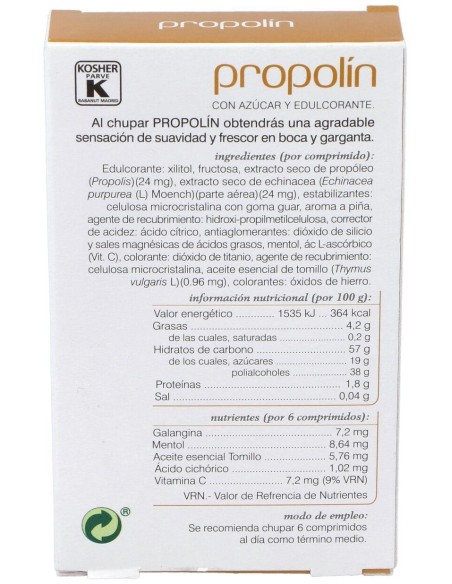 Propolin 48Comp.X250Mg. de Soria Natural