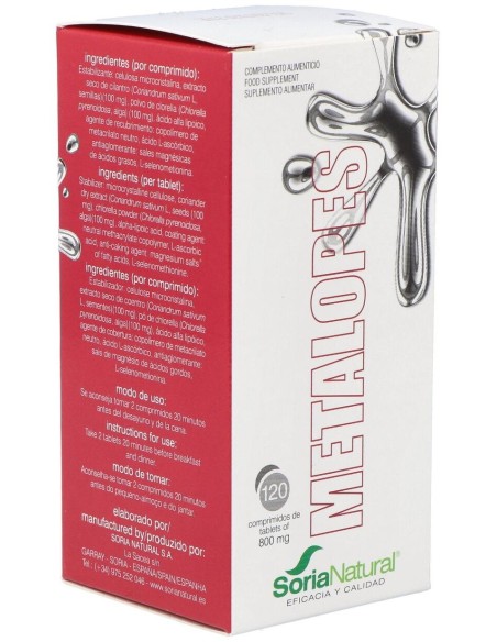 Metalopes 120Comp. de Soria Natural