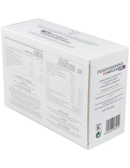 Fosfoserina Complex Plus 28Sbrs. de Soria Natural