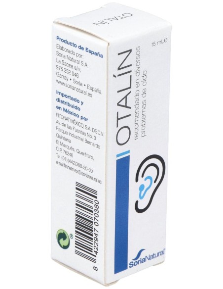 Otalin (Gotas Oticas Con Propoleo) 15Ml. de Soria Natural