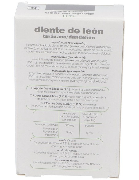 Cap.S 14 Diente Leon Xxi 30Cap. de Soria Natural