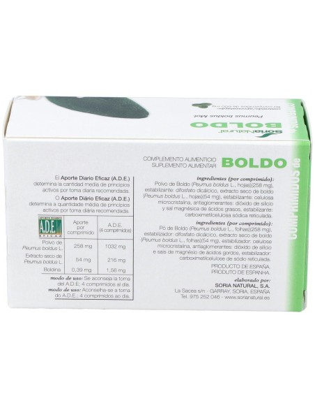 Boldo 60Comp. de Soria Natural