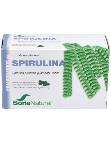 Spirulina 60Comp. de Soria Natural