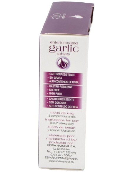 Ajo Enterico 30Comp. de Soria Natural