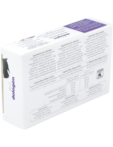 Cap.C-16 Dologen Xxi Harpago+Sauce+Ulmaria 30Cap. de Soria Natural