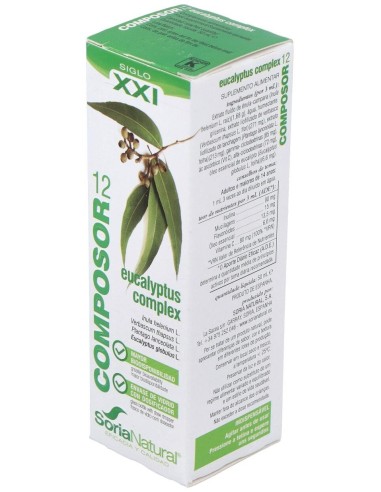 Composor 12 Eucalyptus Complex Xxi 50Ml. de Soria Natural