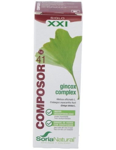 Composor 41 Gincox Complex Xxi 50Ml. de Soria Natural