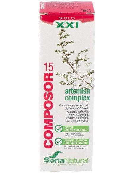 Composor 15 Artemisa Complex Xxi 50Ml. de Soria Natural