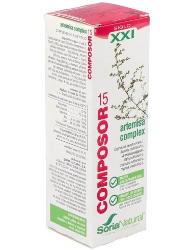 Composor 15 Artemisa Complex Xxi 50Ml. de Soria Natural
