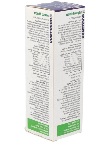 Composor 18 Regastril Complex Xxi 50Ml. de Soria Natural