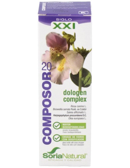 Composor 20 Dologen Complex Xxi 50Ml. de Soria Natural