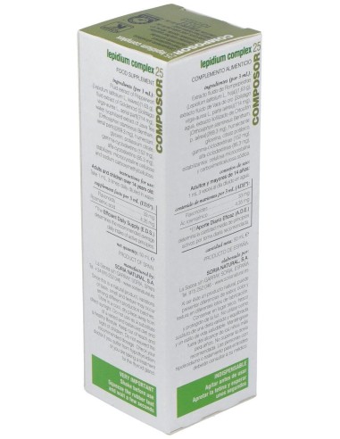 Composor 25 Lepidium Complex Xxi 50Ml. de Soria Natural