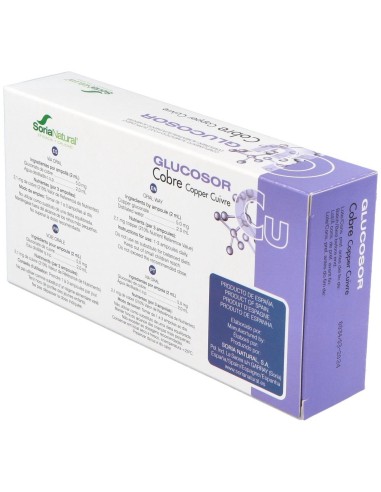 Glucosor Cobre 28Amp. de Soria Natural