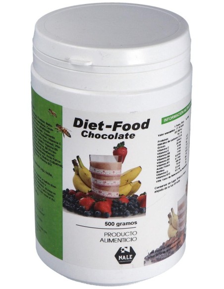 Diet Food Batido Sabor Chocolate 500Gr de Nale