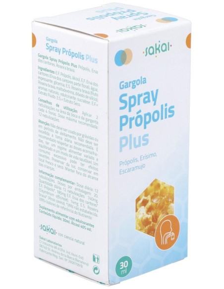 Gargola Spray Plus Propolis 30Ml. de Sakai