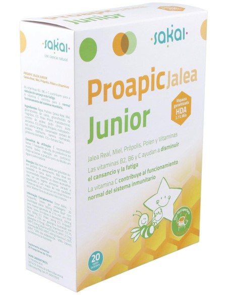 Proapic Jalea Real Infantil-Junior 20Amp. de Sakai