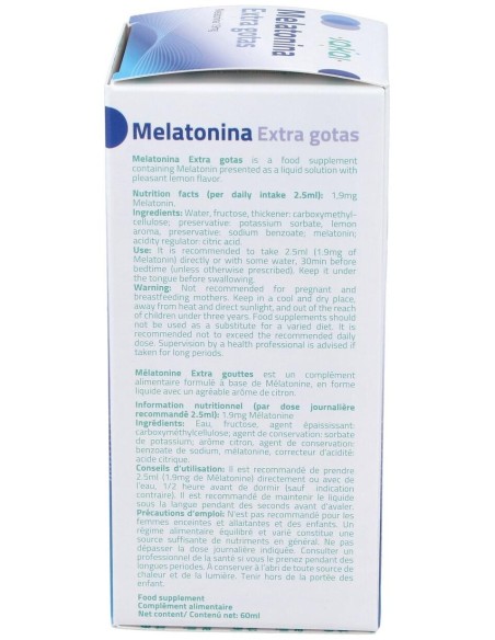 Melatonina Extra Gotas 60Ml. de Sakai