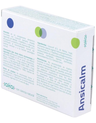 Ansicalm 30Cap. de Sakai