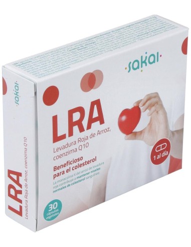 Lra Levadura Roja De Arroz + Q10 30Cap. de Sakai