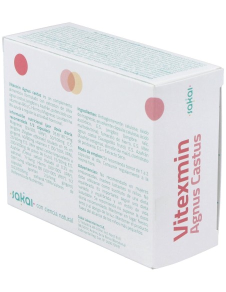 Vitexmin Agnus Castus 60Cap. de Sakai