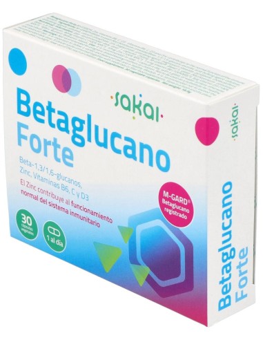 Betaglucano Forte 30Cap. de Sakai