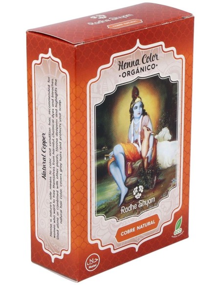 Henna Polvo Cobre Natural 100Gr de Radhe Shyam