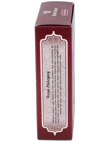 Henna Polvo Castaño Caoba 100Gr. de Radhe Shyam