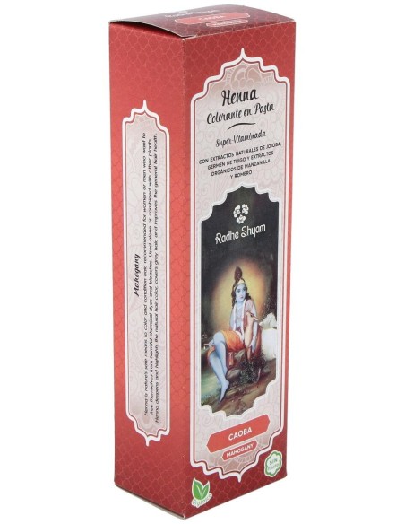 Henna Pasta Caoba 200Gr. de Radhe Shyam