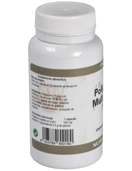 Poligonum Multiflorum (Fo-Ti) 500Mg. 90Cap. de Ortocel Nutri-Therapy