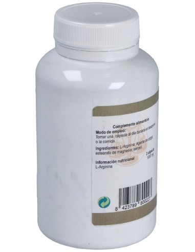 L-Arginina 500Mg. 120Cap. de Ortocel Nutri-Therapy
