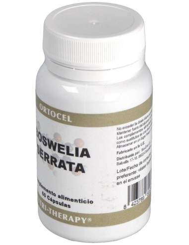 Boswelia 60Cap. de Ortocel Nutri-Therapy